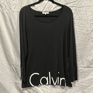 Calvin Klein Black Long Sleeve Tee